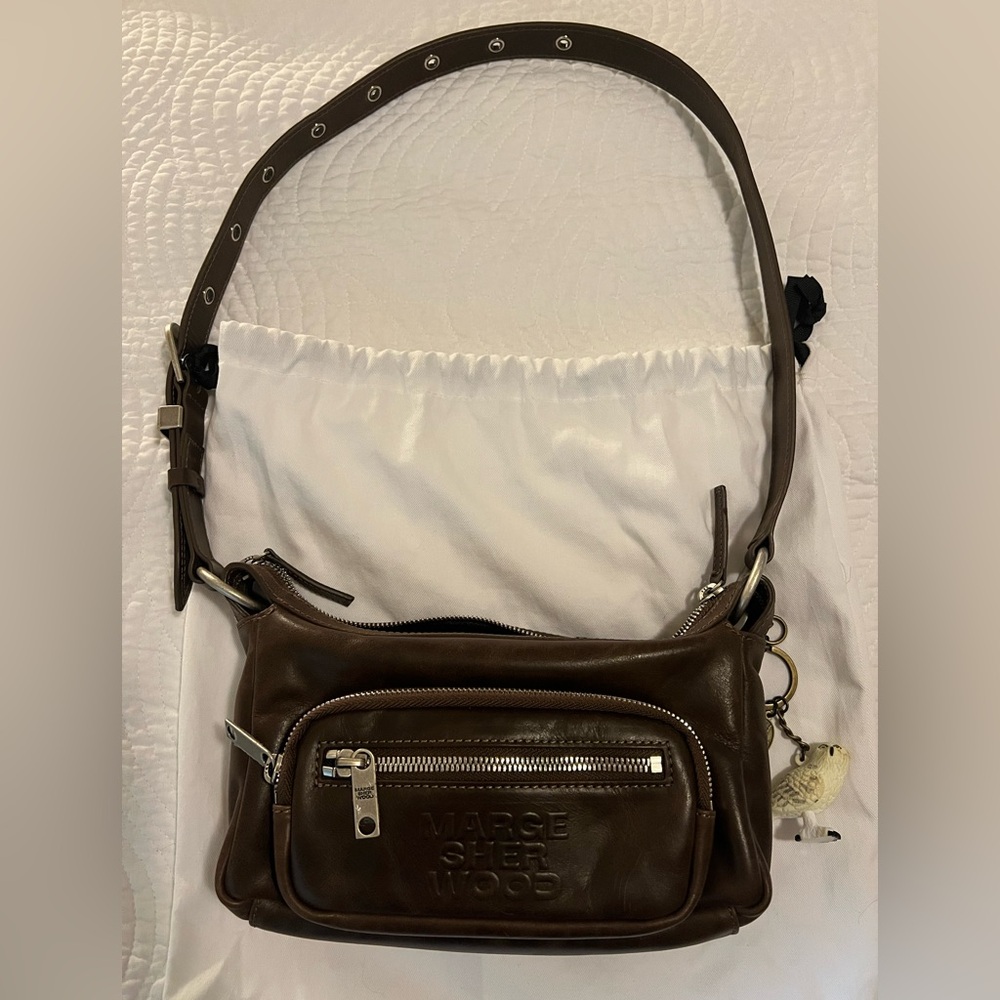 margesherwood mini out pocket hobo bag